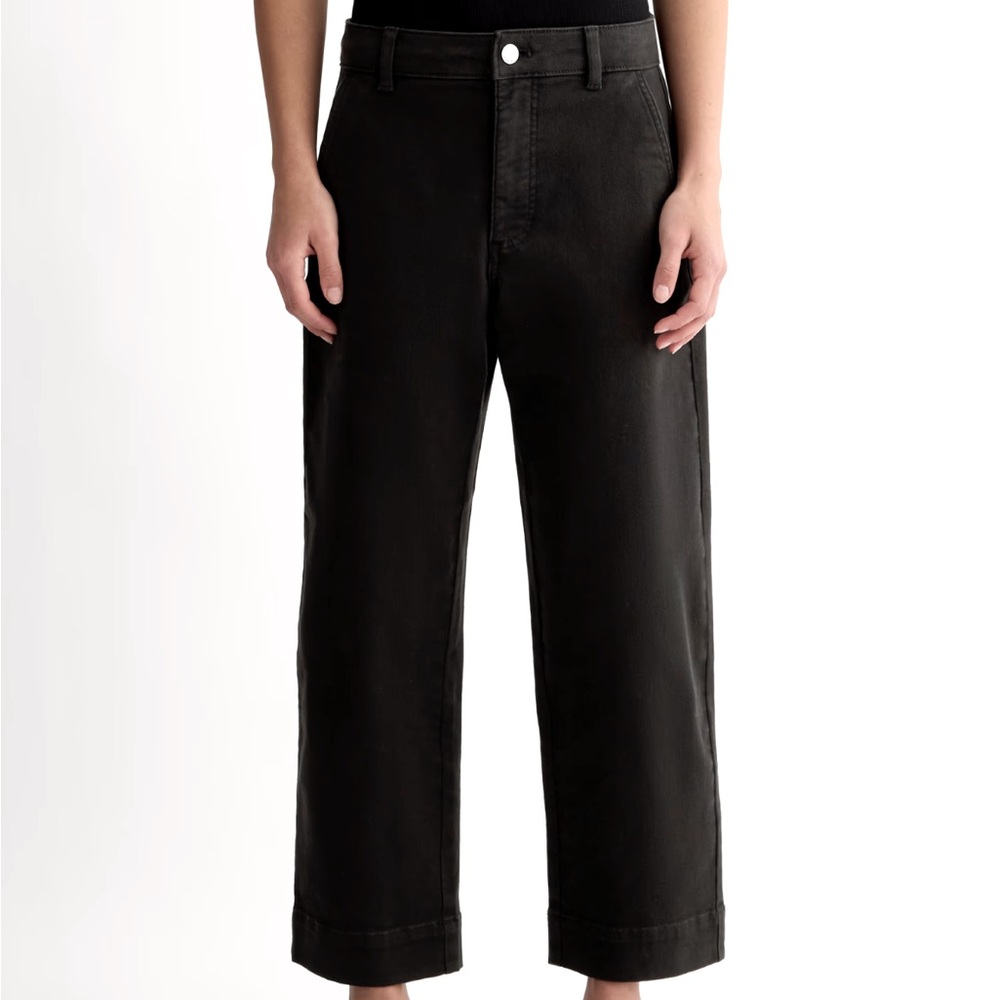 Everlane - Utility Straight Leg Pant in Black - 0